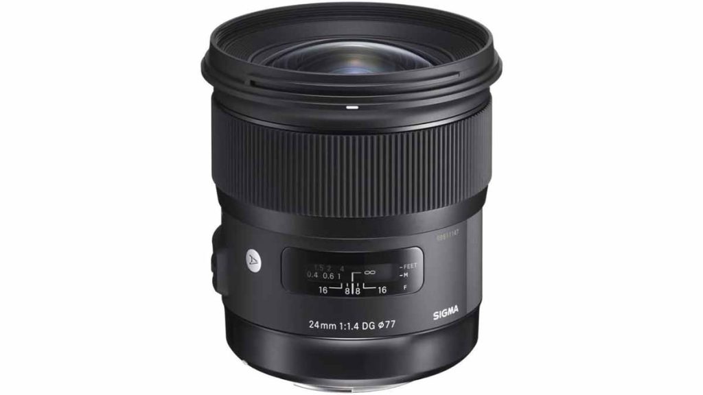 objetivo Sigma 24mm