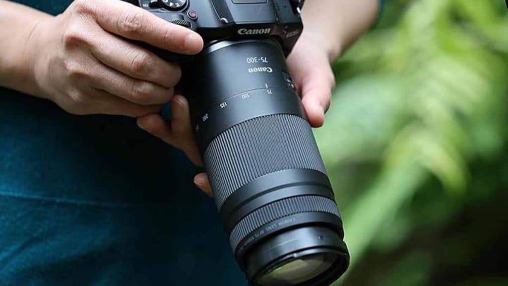 objetivo canon 75-300